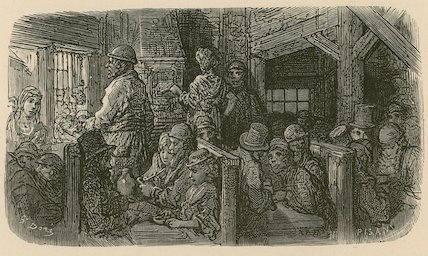Petticoat Lane Coffee Shop — Paul Gustave Doré