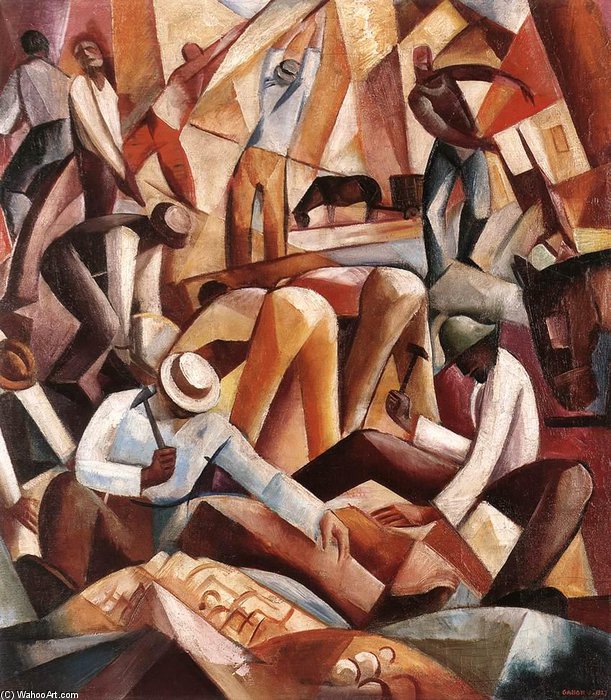 Cubist City Builders — Jeno Gabor
