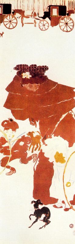 The Promenade Of Nurses, Frieze Cabs 2 — Pierre Bonnard
