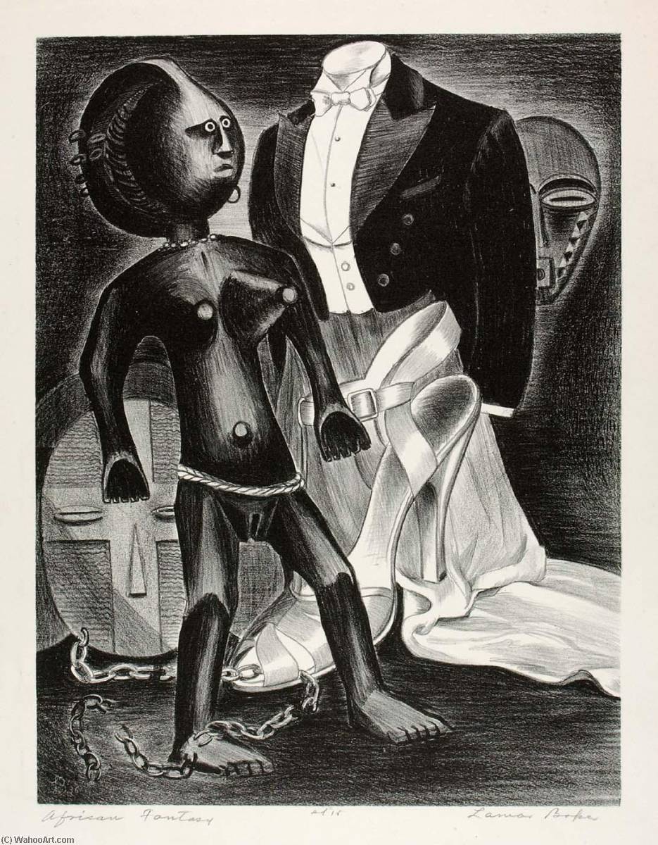 African Fantasy, From The Series Fantasies — Lamar Baker