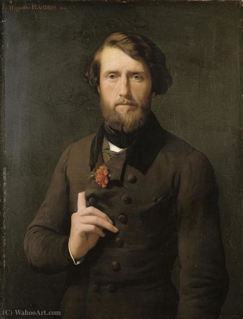 Portrait Of The Count Of Arjuzon — Jean-hippolyte Flandrin