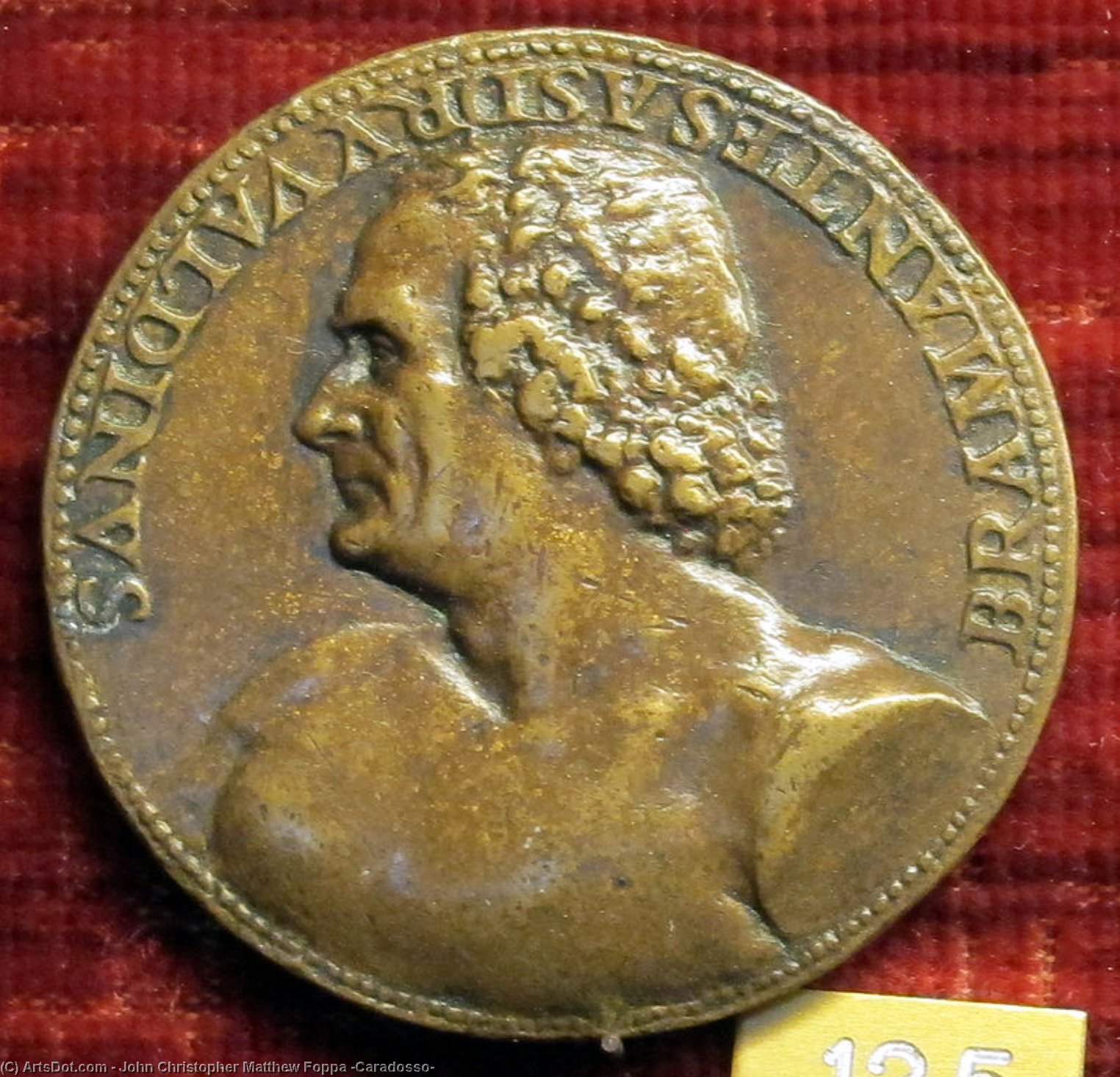 Medaglia Di Donato Bramante — John Christopher Matthew Foppa (caradosso)