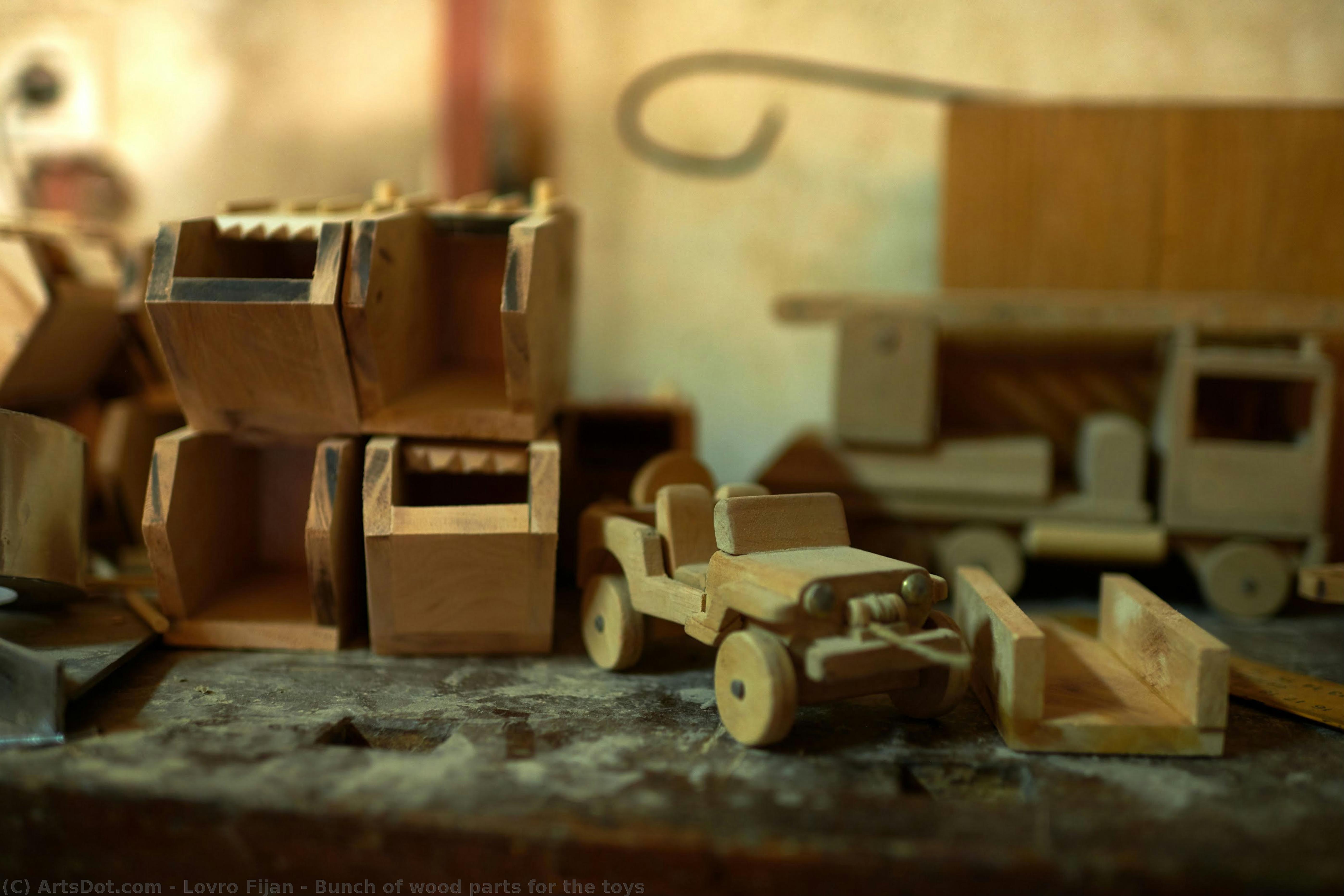 Bunch Of Wood Parts For The Toys — Lovro Fijan