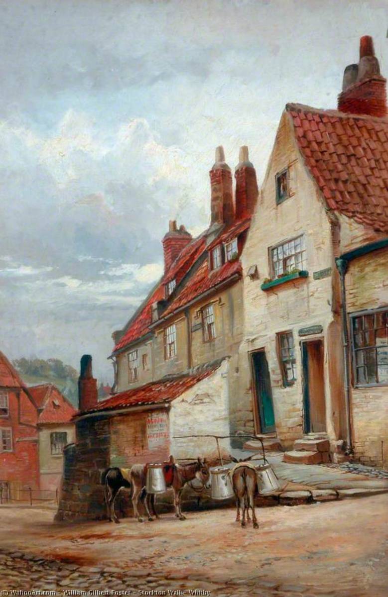 Stockton Walk, Whitby — William Gilbert Foster