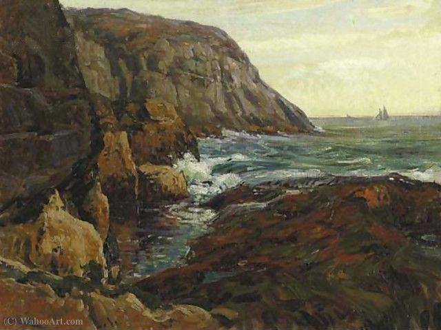 Waves Crashing On The Rocks — ウィルソン・ヘンリー・アーバイン