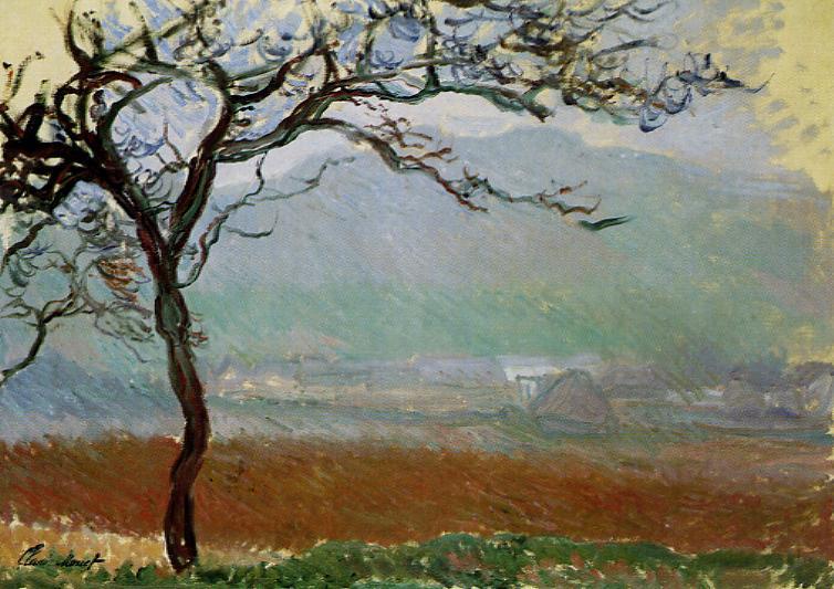 Landscape At Giverny — Claude Monet