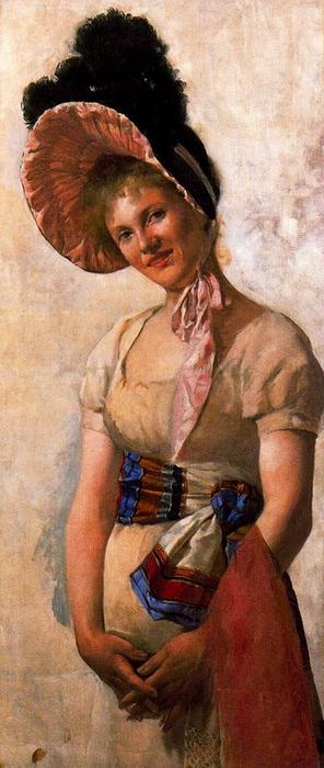 Portrait Of Mª Antonia Proietti — Ignacio Díaz Olano