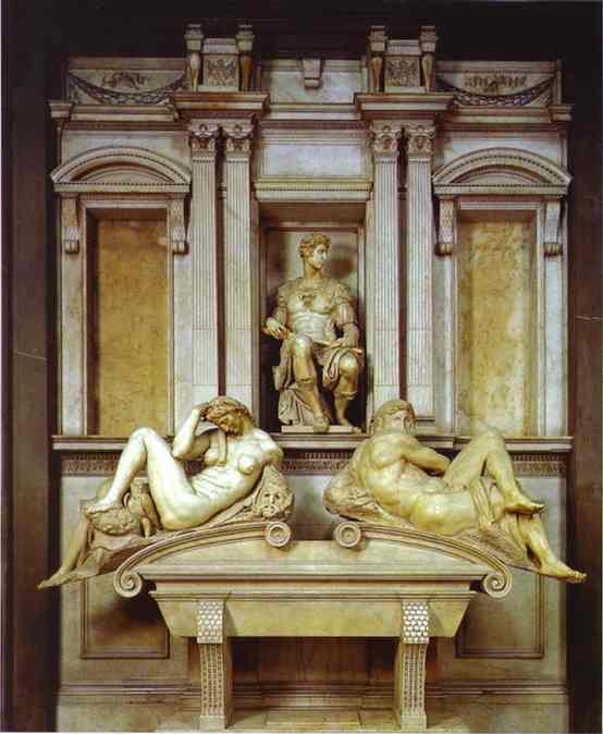 Gemaaltezum Grab Giuliano De' Medici — Michelangelo Buonarroti