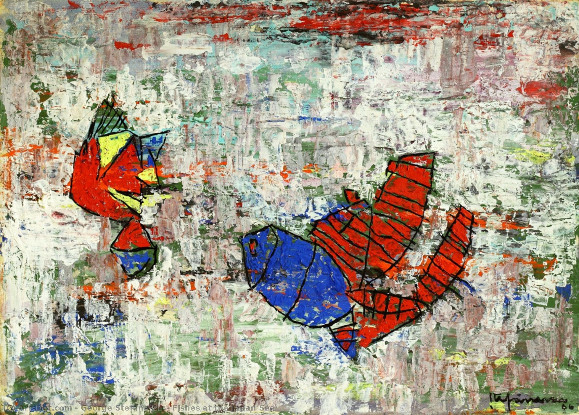 Fishes At The Japan Sea — George Ștefănescu-râmnic