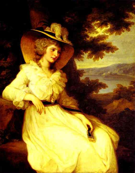 Lady Elizabeth Foster — Angelica Kauffmann (maria Anna Angelika)