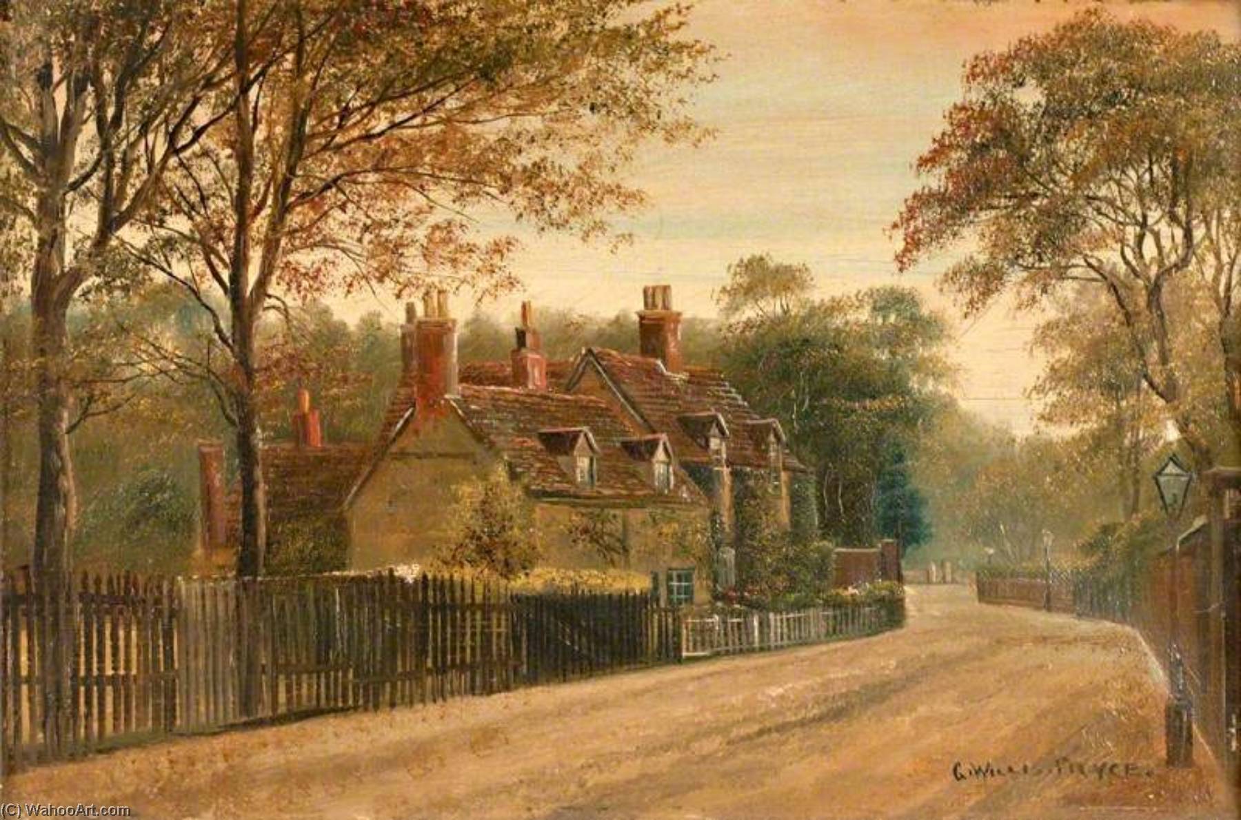 View Down Church Lane, Handsworth — George Willis Pryce
