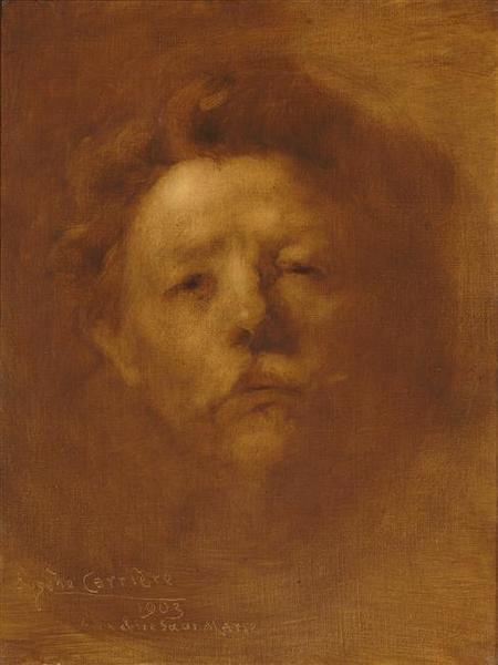 Portrait De L'artiste — Eugène Anatole Carrière