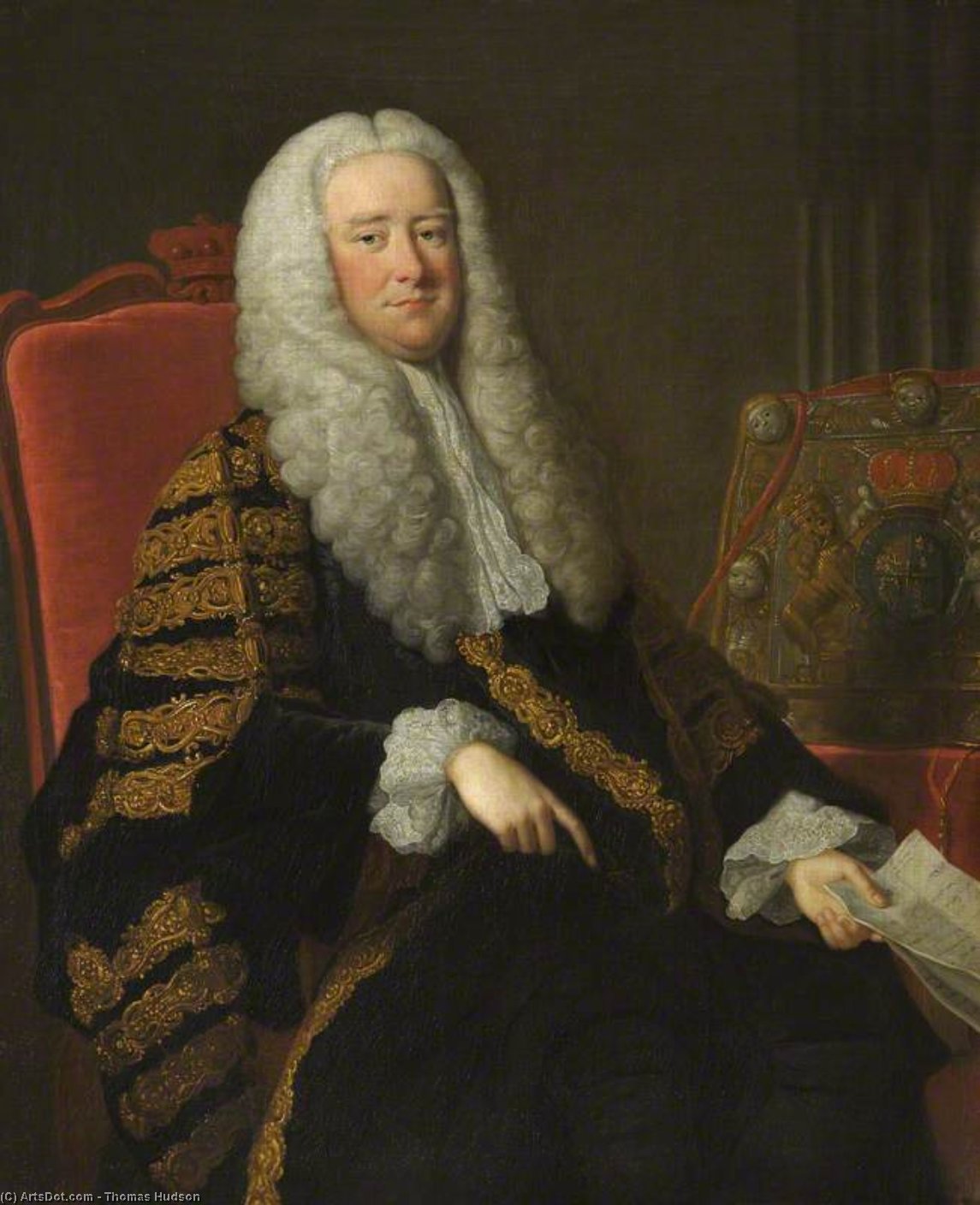 Sir Philip Yorke — Thomas Hudson