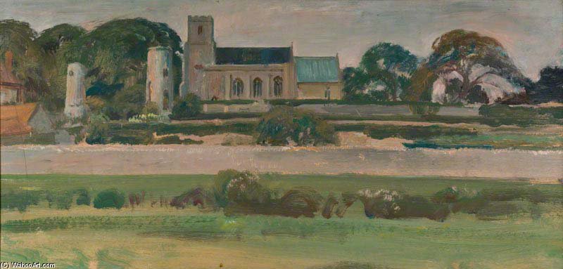 Stiffkey Church, Norfolk — Sir Alfred James Munnings