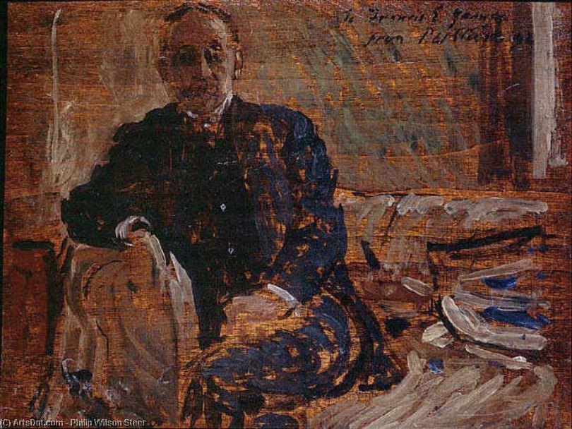 Portrait Of Francis Edward James — Philip Wilson Steer