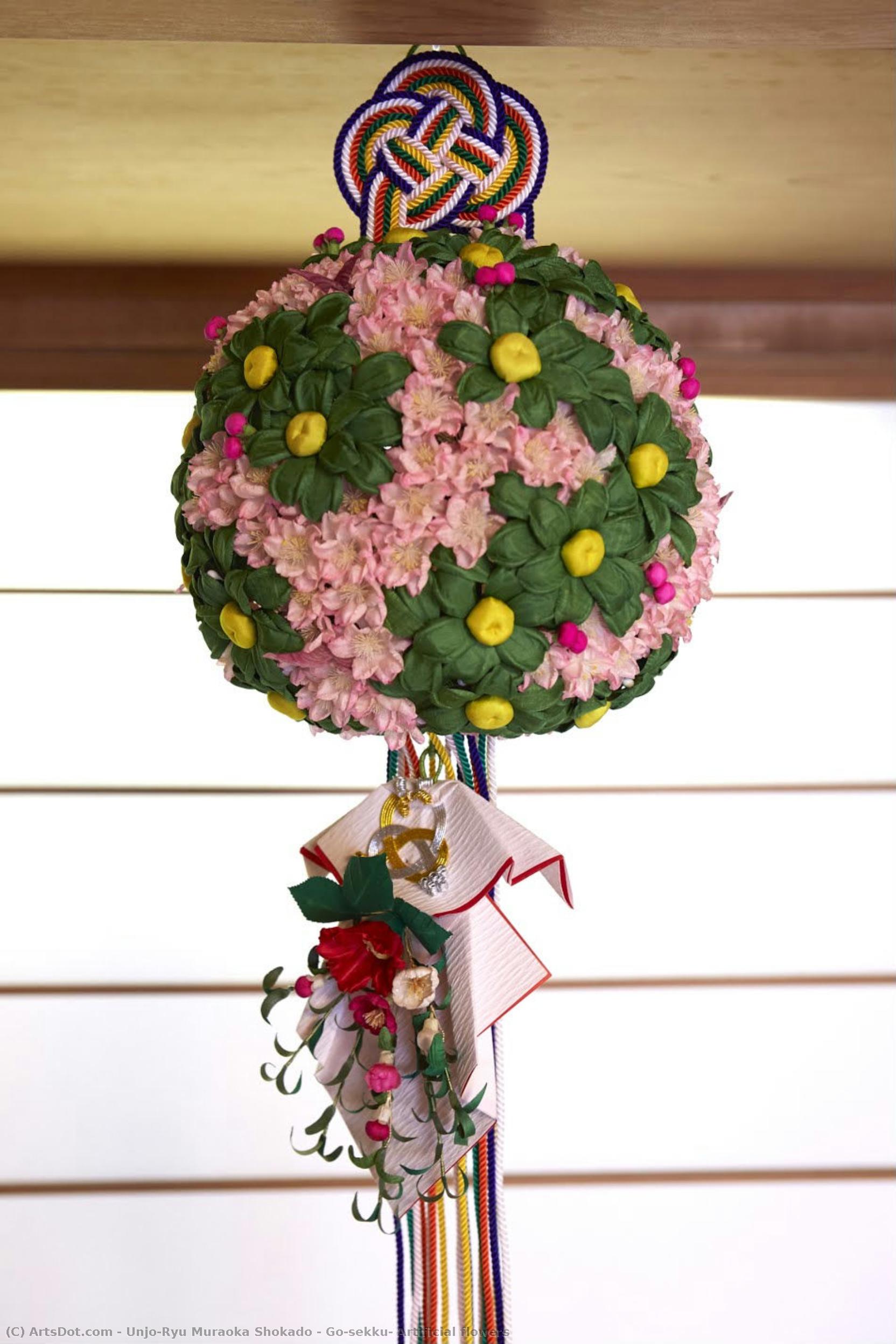 Go-sekku, Artificial Flowers — Unjo-ryu Muraoka Shokado
