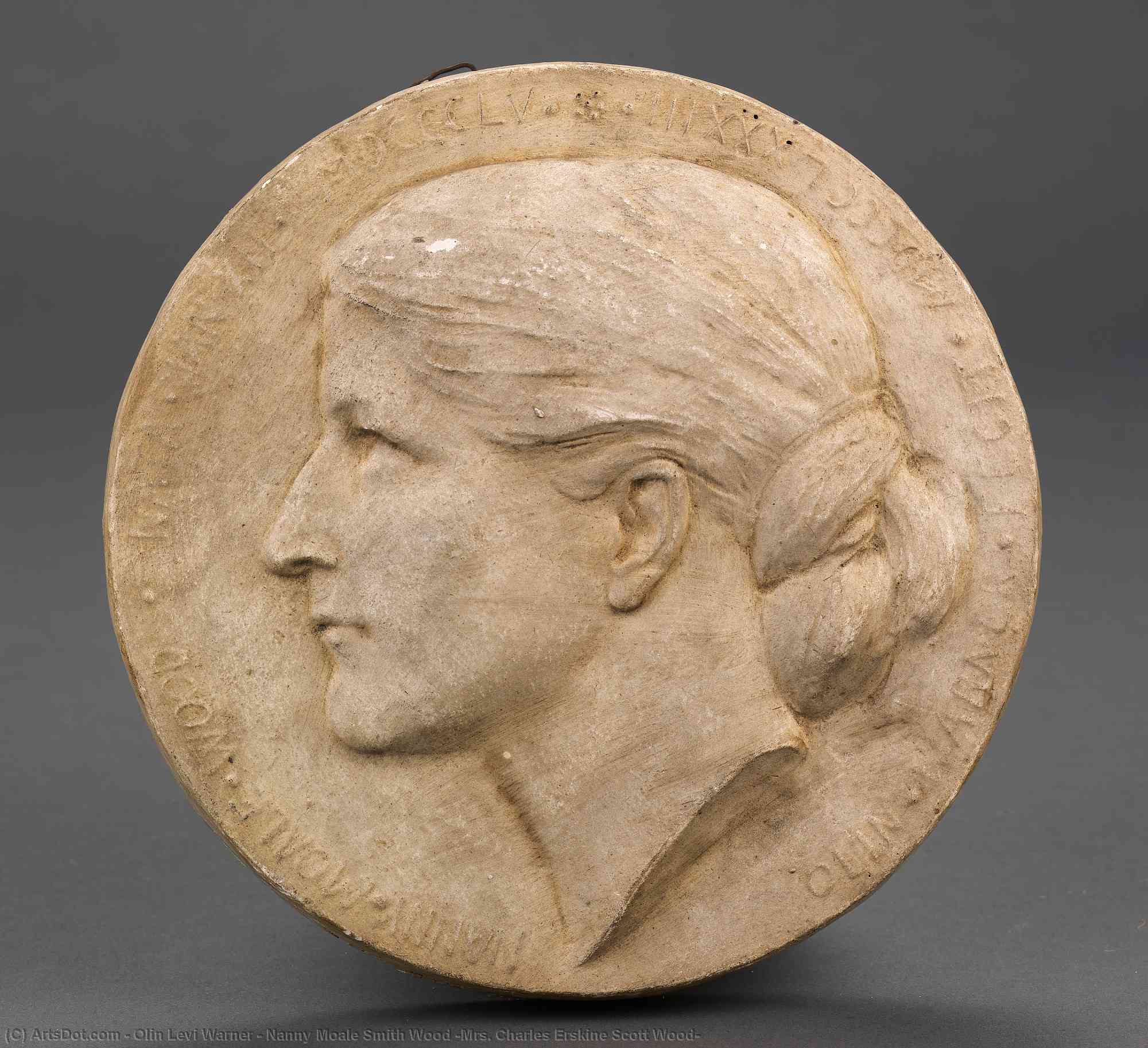 Nanny Moale Smith Wood (mrs. Charles Erskine Scott Wood) — Olin Levi Warner