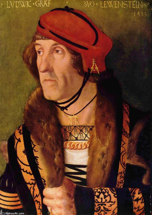 Portrait Of Ludwig Graf Zu Loewenstein — Hans Baldung