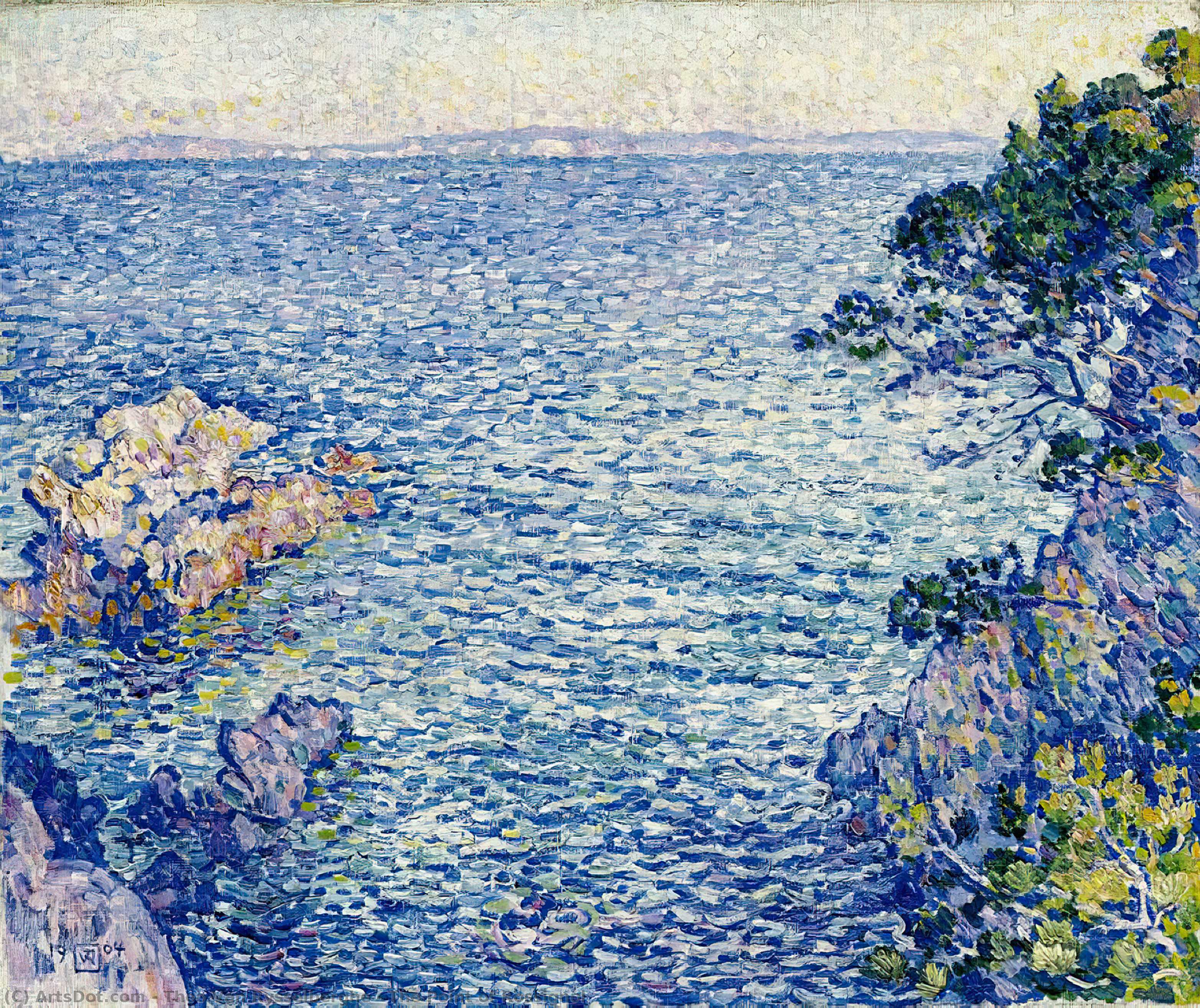 The Point Of Rossignol — Theo Van Rysselberghe