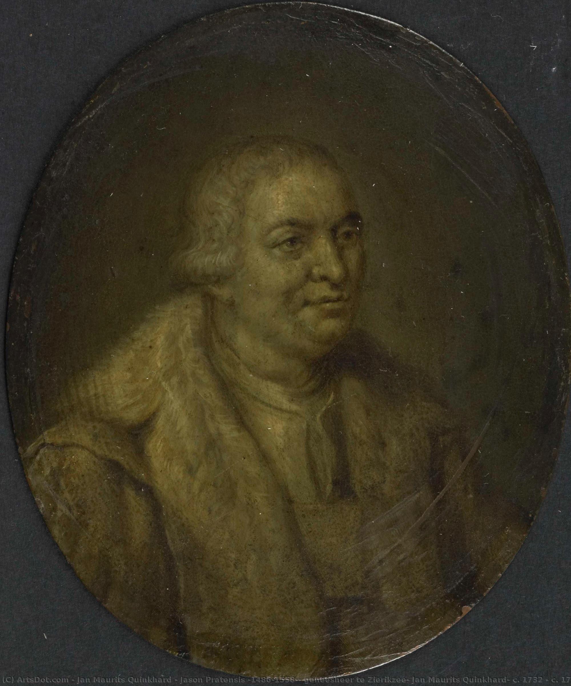 Jason Pratensis (1486-1558), Geneesheer Te Zierikzee, Jan Maurits Quinkhard, C. 1732 - C. 1771 — Jan Maurits Quinkhard