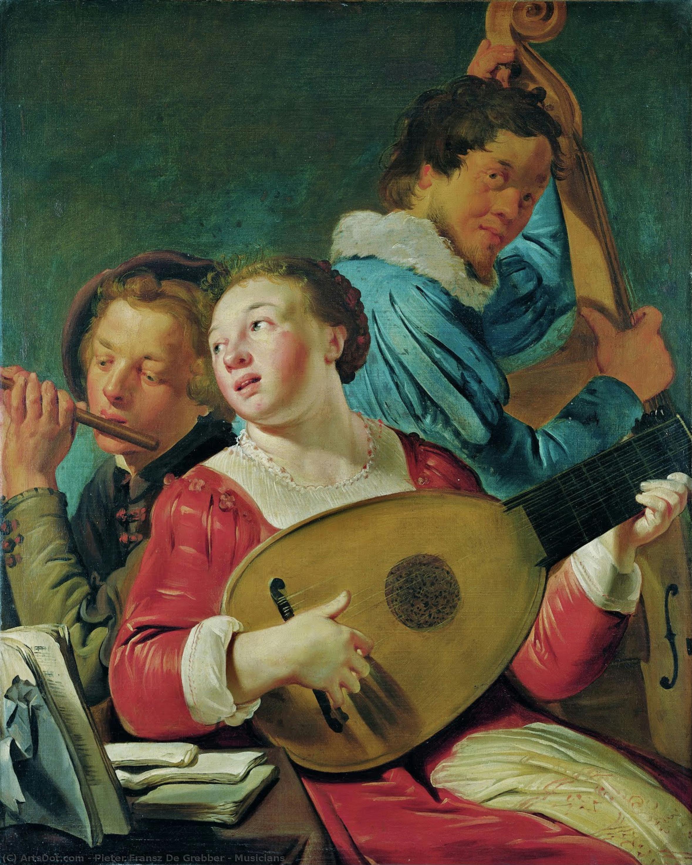 Musicians — Pieter Fransz De Grebber
