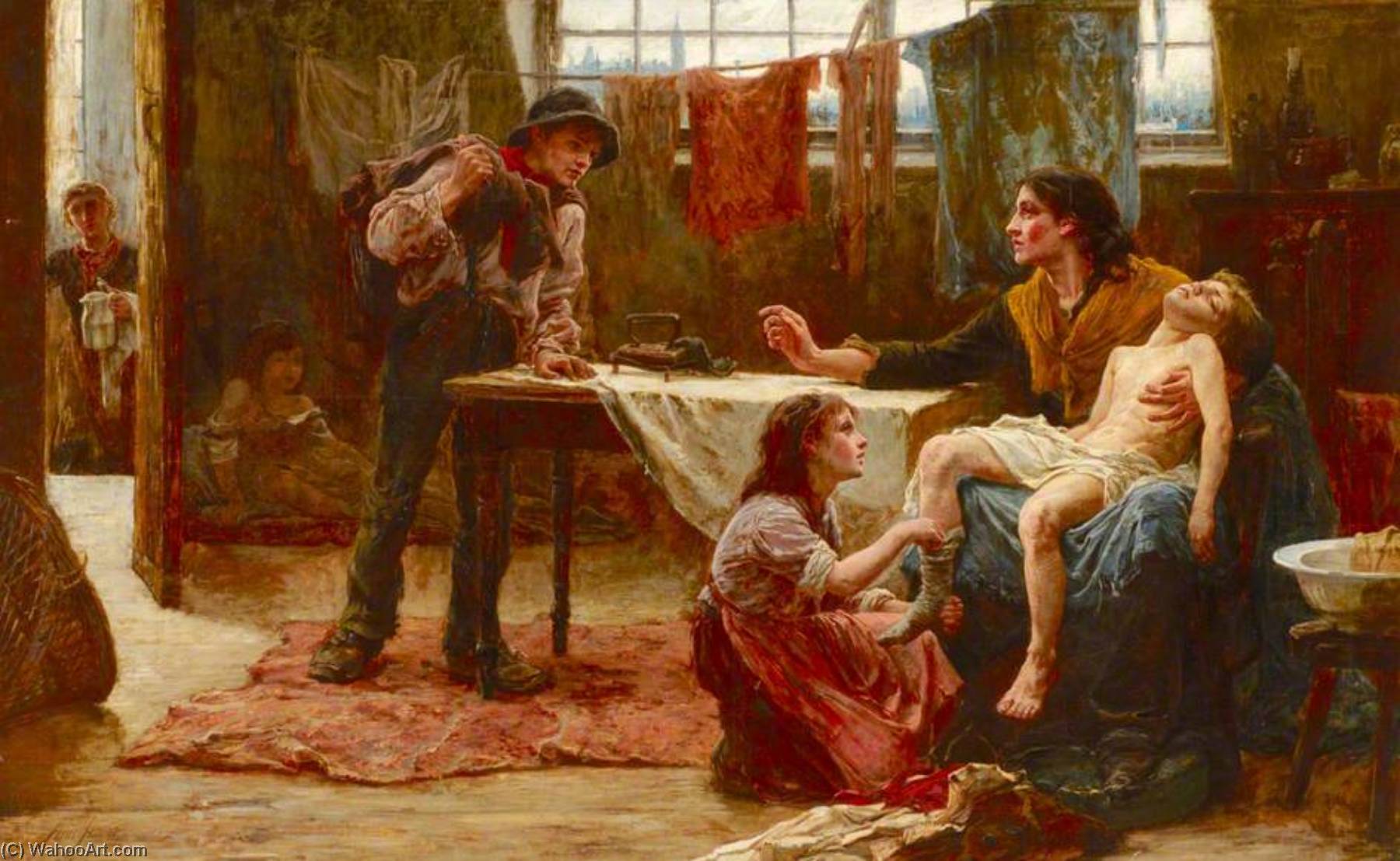 Trouble (the Sick Child) — Alice Mary Havers