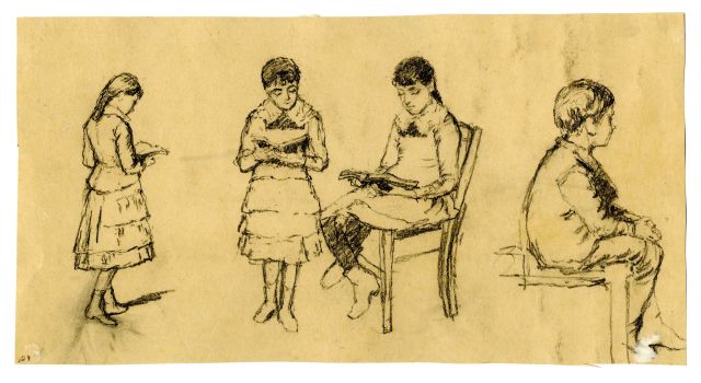 Studies Of Children — Theodore Clement Steele