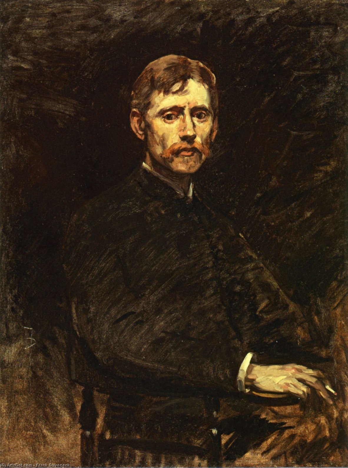 Portrait Of Emil Carlson — Frank Duveneck