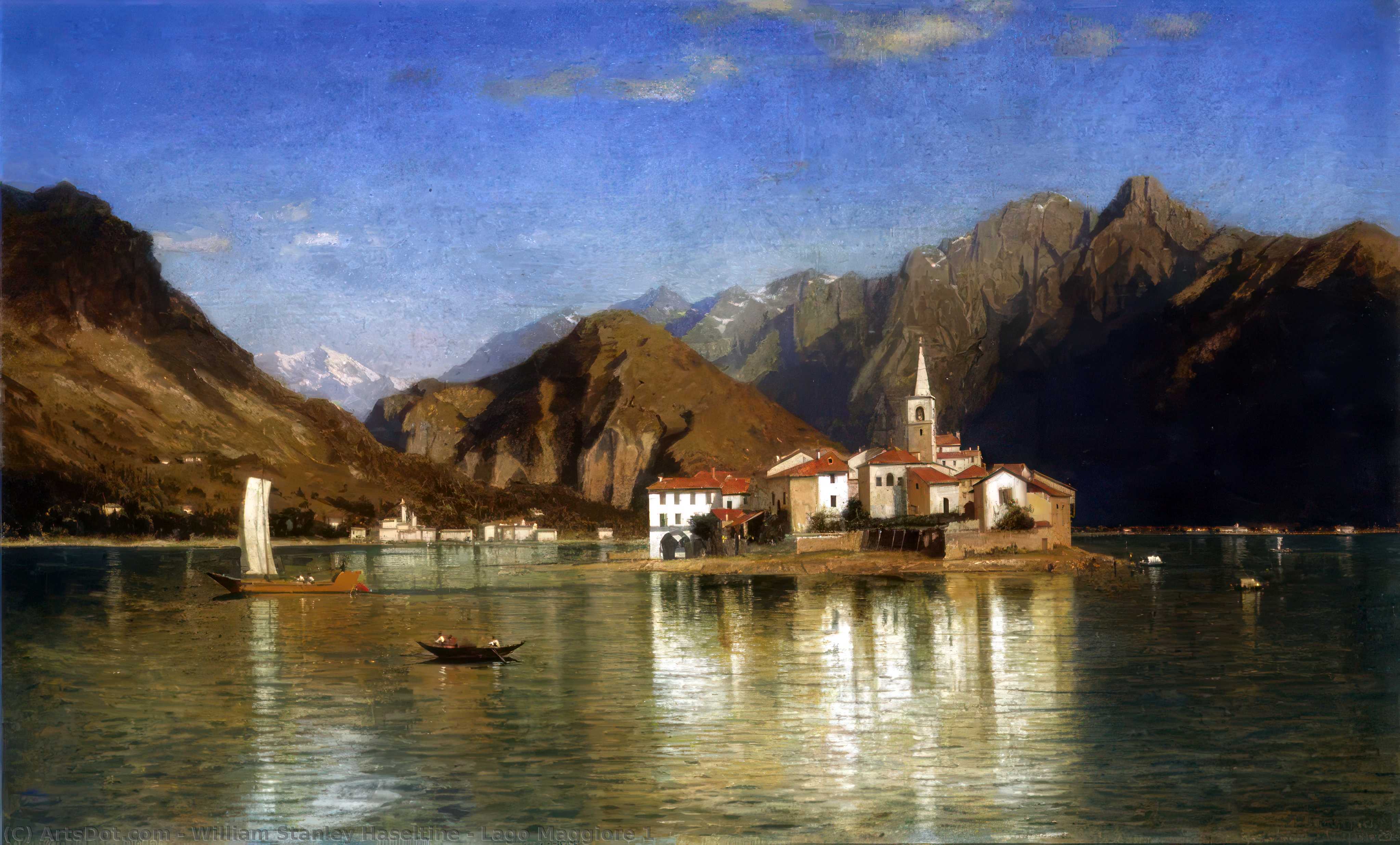 Lago Maggiore 1 — Vilijam Stenli Haseltin