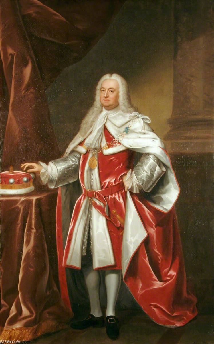 John, Lord Hobart (1694–1756), 1st Earl Of Buckinghamshire — John Theodore Heins Senior