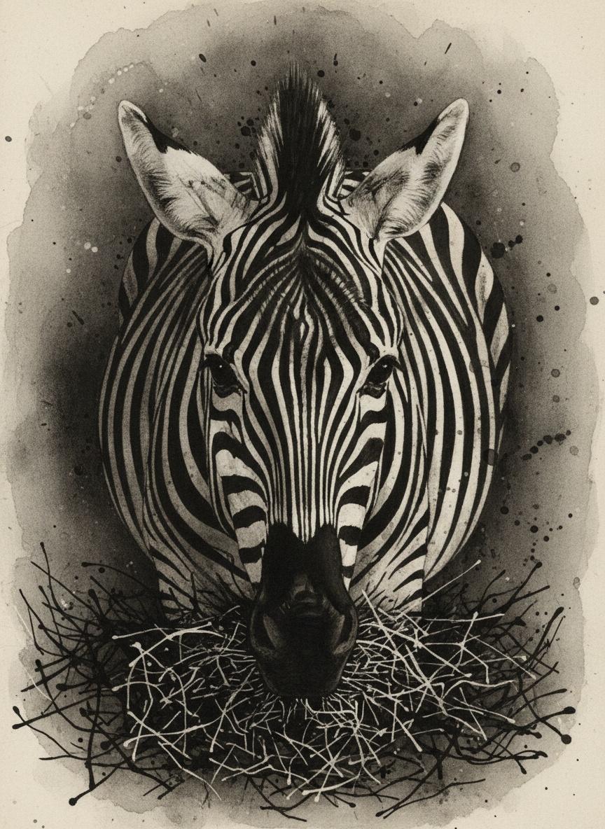 The Monochromatic Sentinel: Echoes Of The Tangled Void — Jacques Villedieu