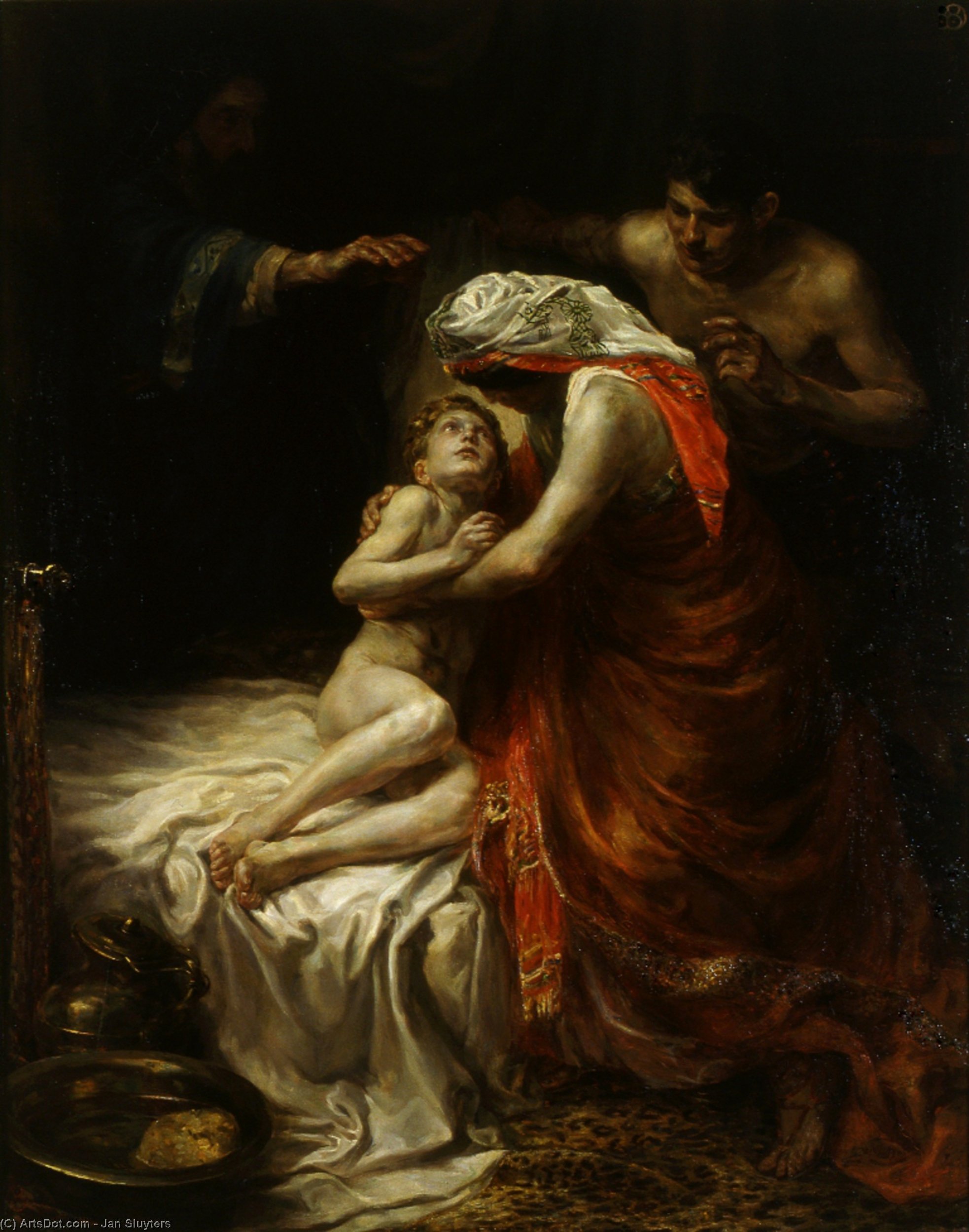 Elisha And The Son Of The Shunammite Woman — Jan Sluyters