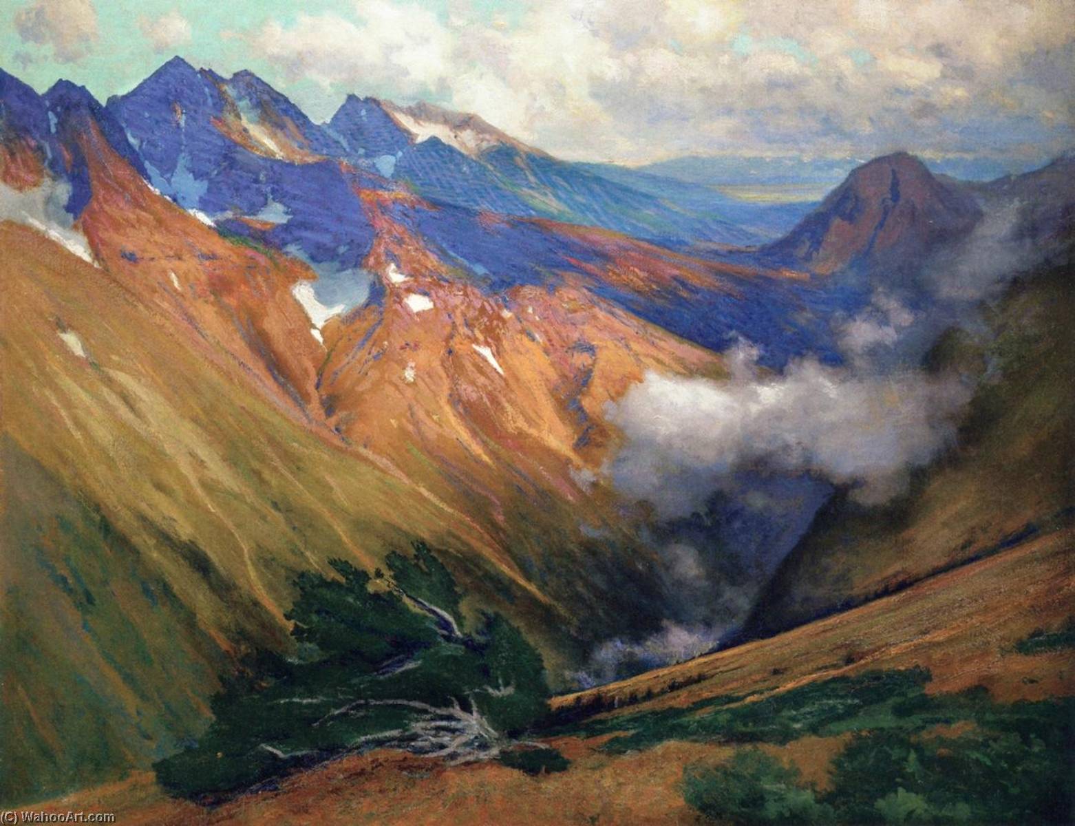 In The Vicinity Of Ouray — Charles Partridge Adams