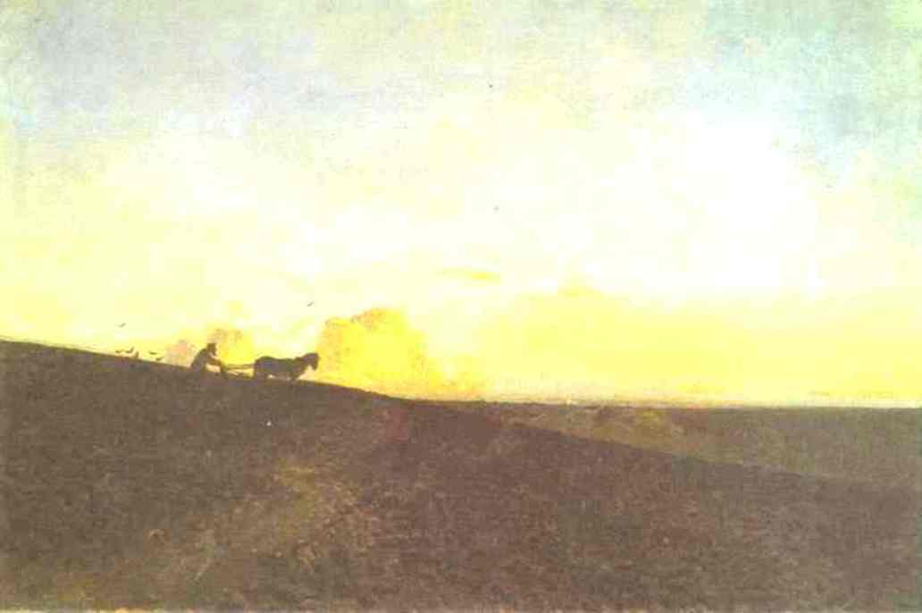 Evening In The Field — イサク・イリイチ・レヴィタン