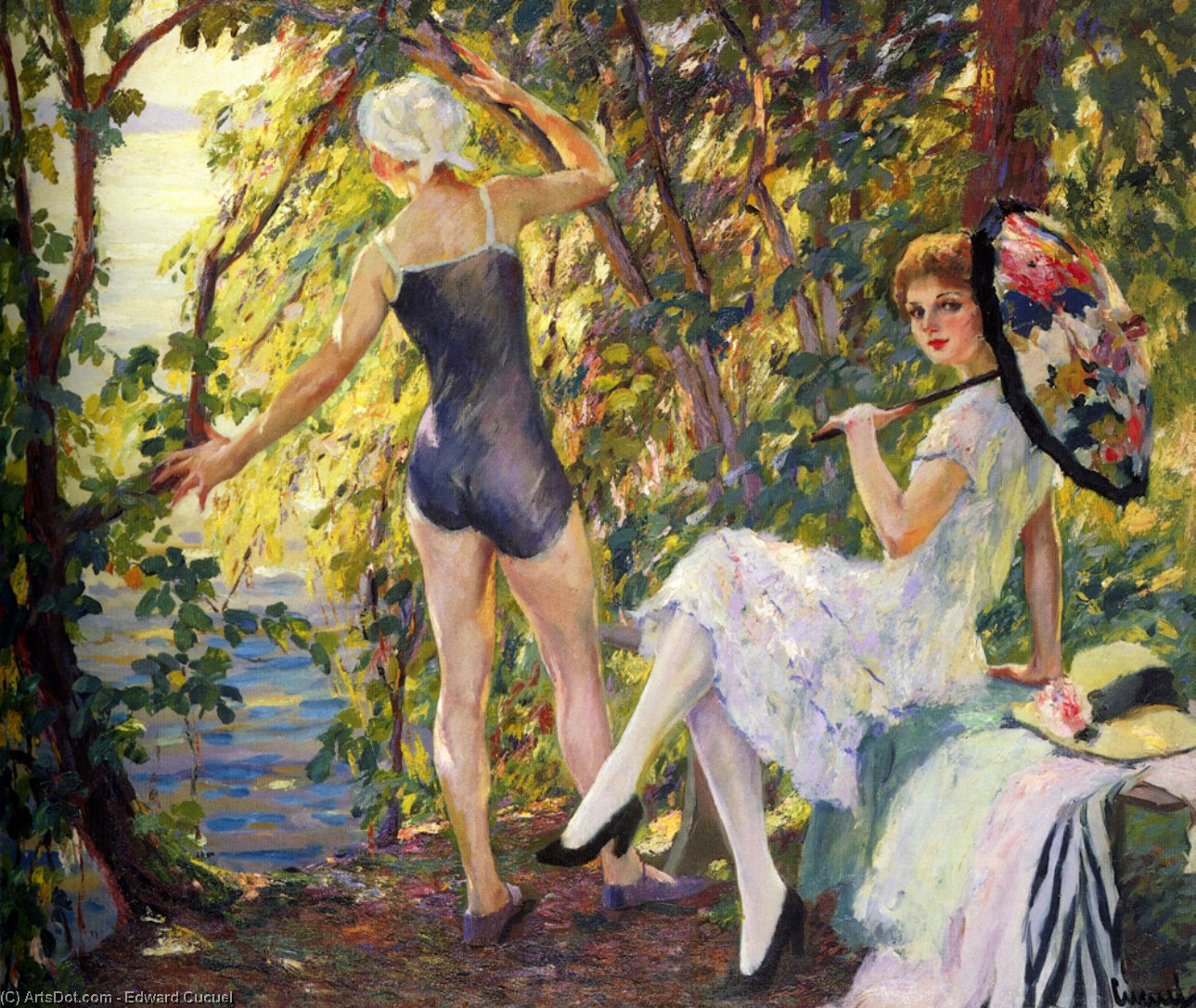 The Bathers — Edward Cucuel