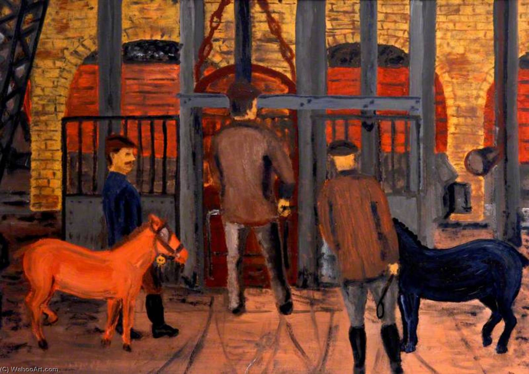 New Ponies Going Down The Pit — Fred Laidler