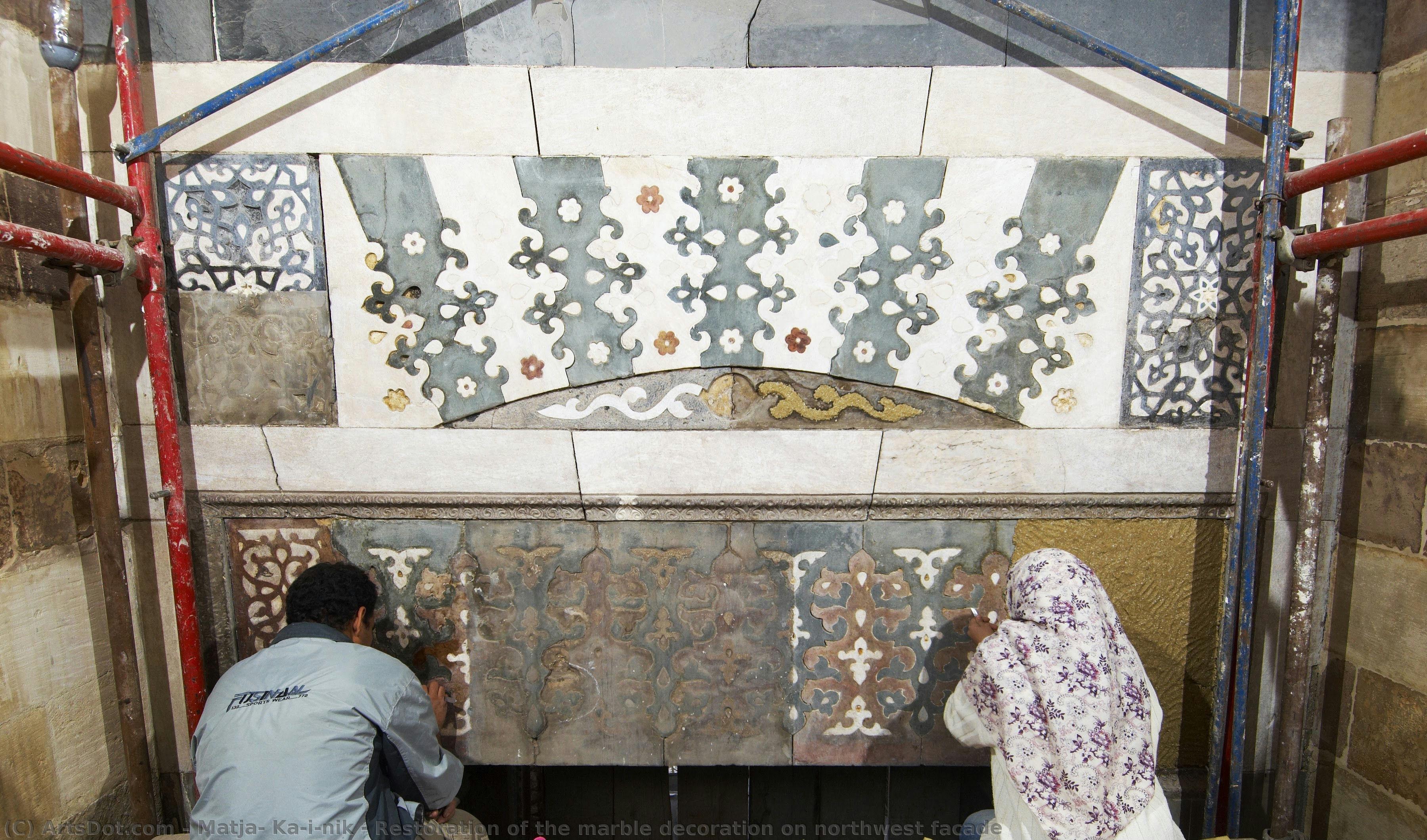Restoration Of The Marble Decoration On Northwest Facade — Matjaž Kačičnik