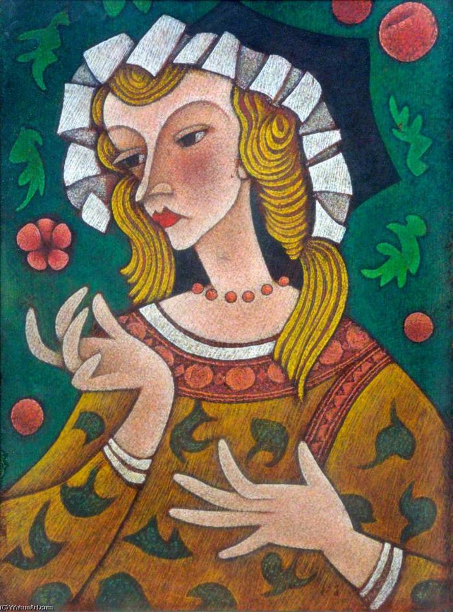 Woman In A Flemish Head Dress — John Downton
