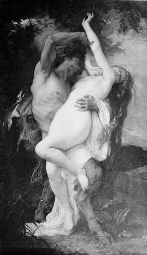 Nymphe Enlevee Par Un Faune — Alexandre Cabanel