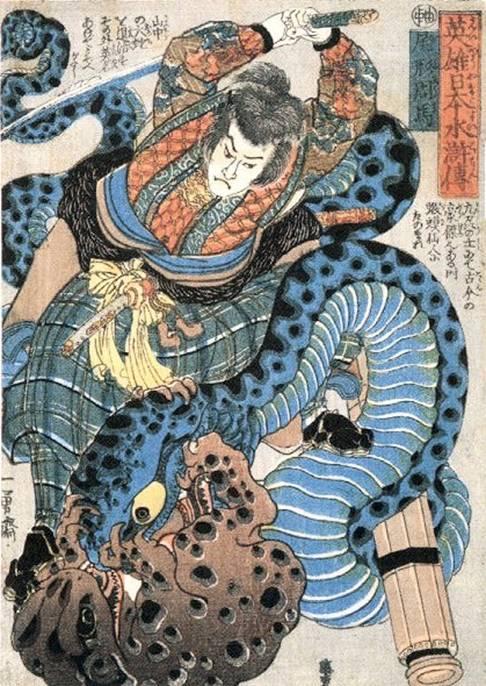 From Suikoden Of Japanese Heroes — Utagawa Kuniyoshi