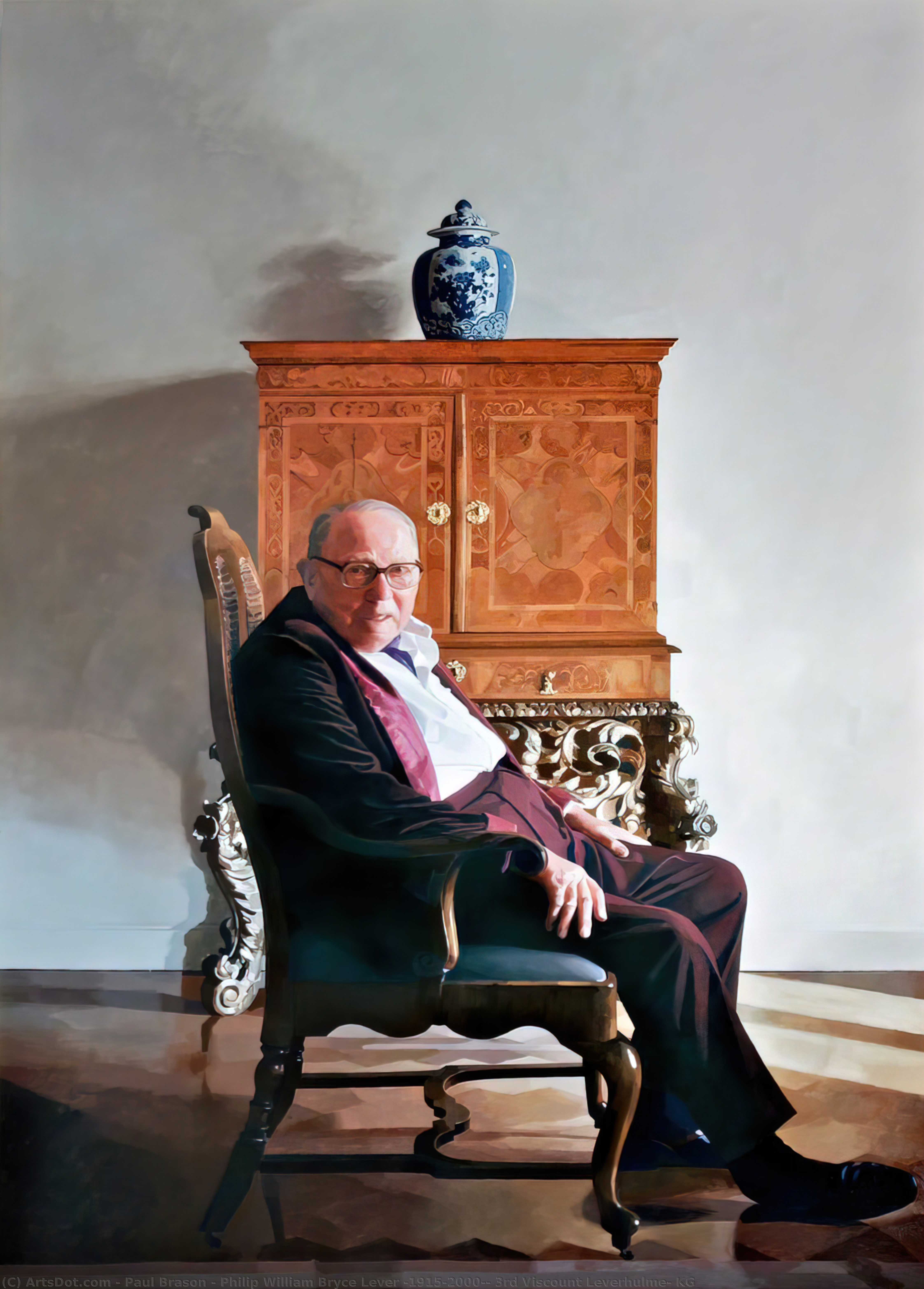 Philip William Bryce Lever (1915–2000), 3rd Viscount Leverhulme, Kg — Paul Brason