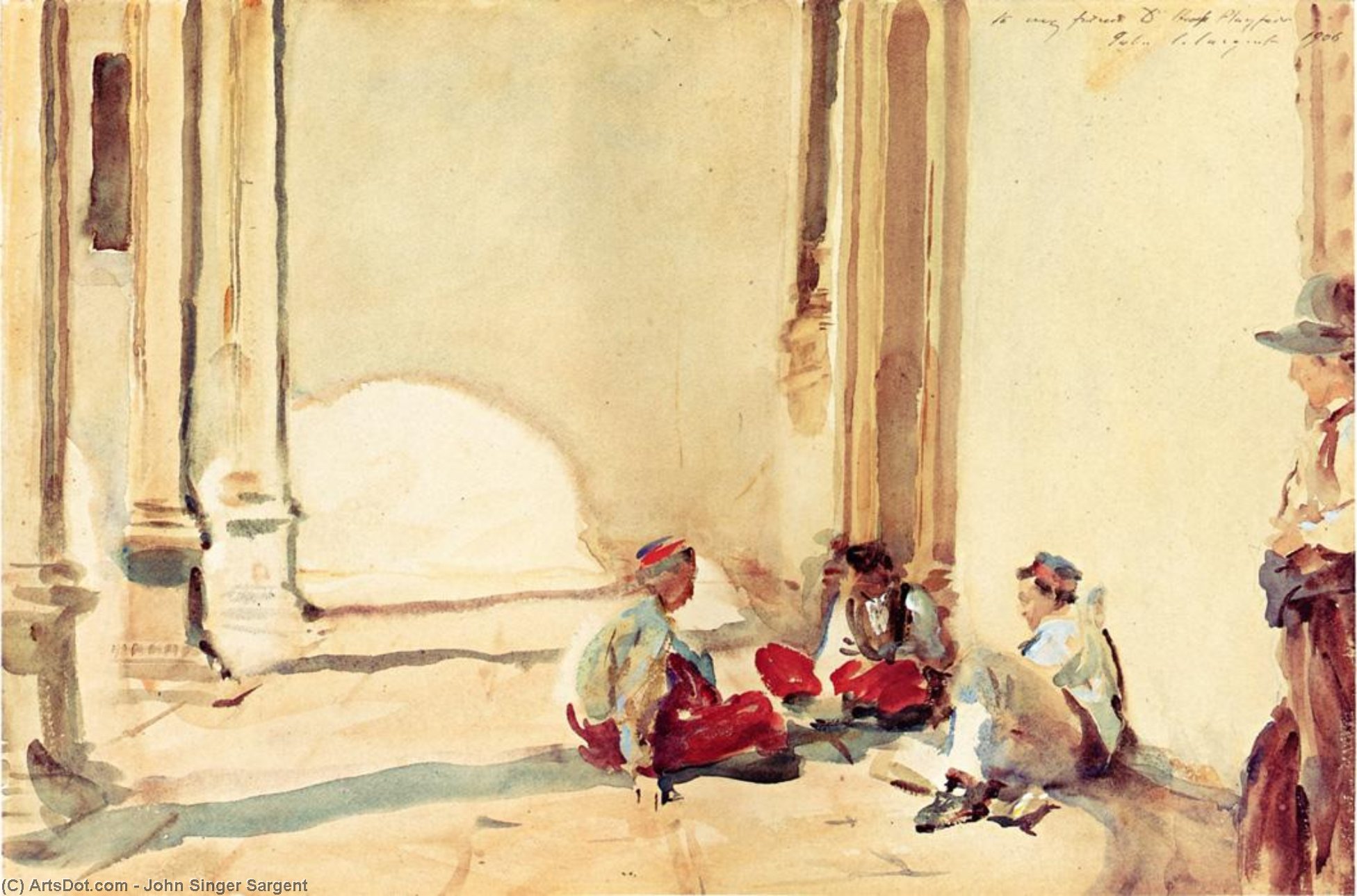 A Spanish Barracks — Сарджент