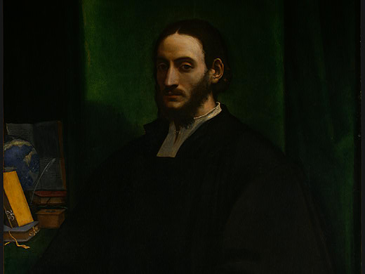 Portrait Of A Humanist, C. Detalj, Ngw — Sebastiano Del Piombo