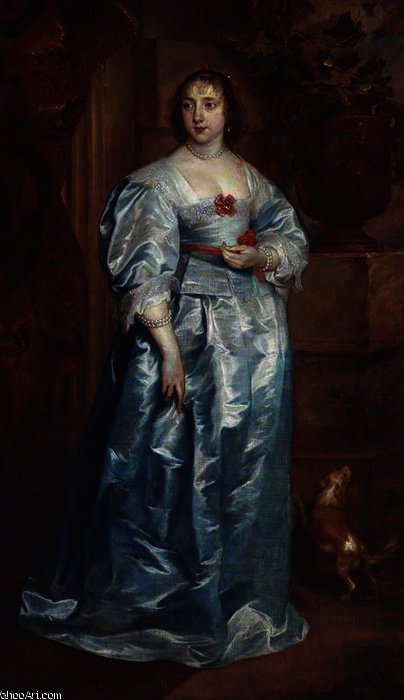 Una Dama De La Familia Spencer — Sir Anthony Van Dyck