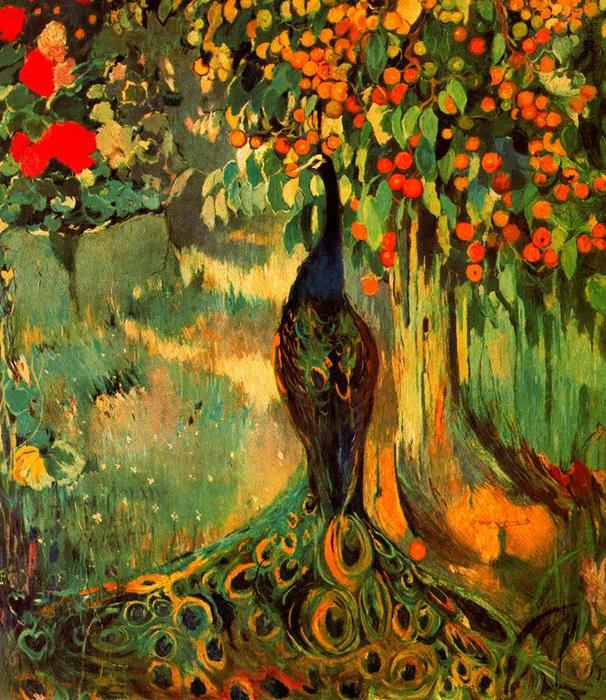 Fragmento De La Decoración Del Comedor Grande De La Casa Trinxet. — Joaquim Mir