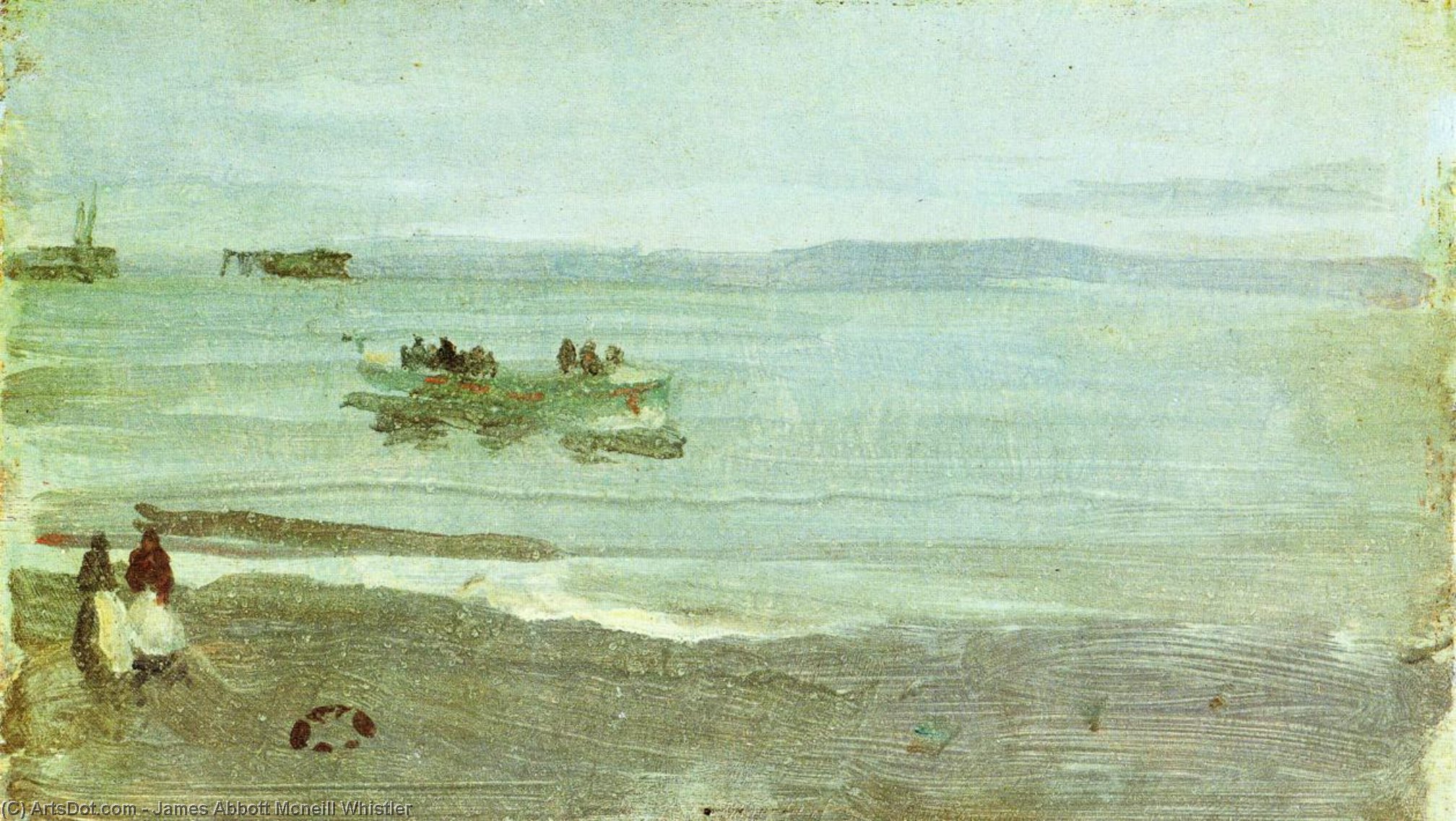 Grey And Silver: Mist - Lifeboat — James Abbott Mcneill Whistler