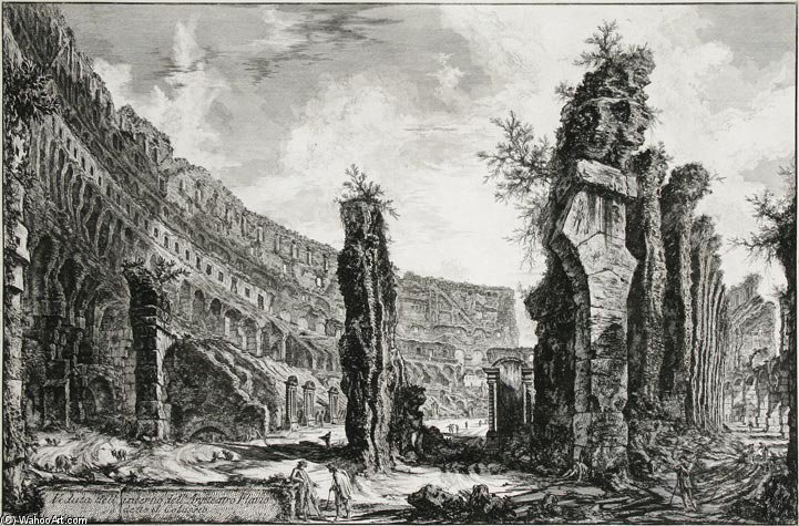 The Colosseum Interior. — Giovanni Battista Fontana