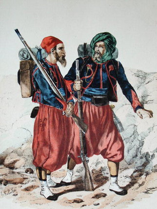 Zouaves — François Hippolyte Lalaisse