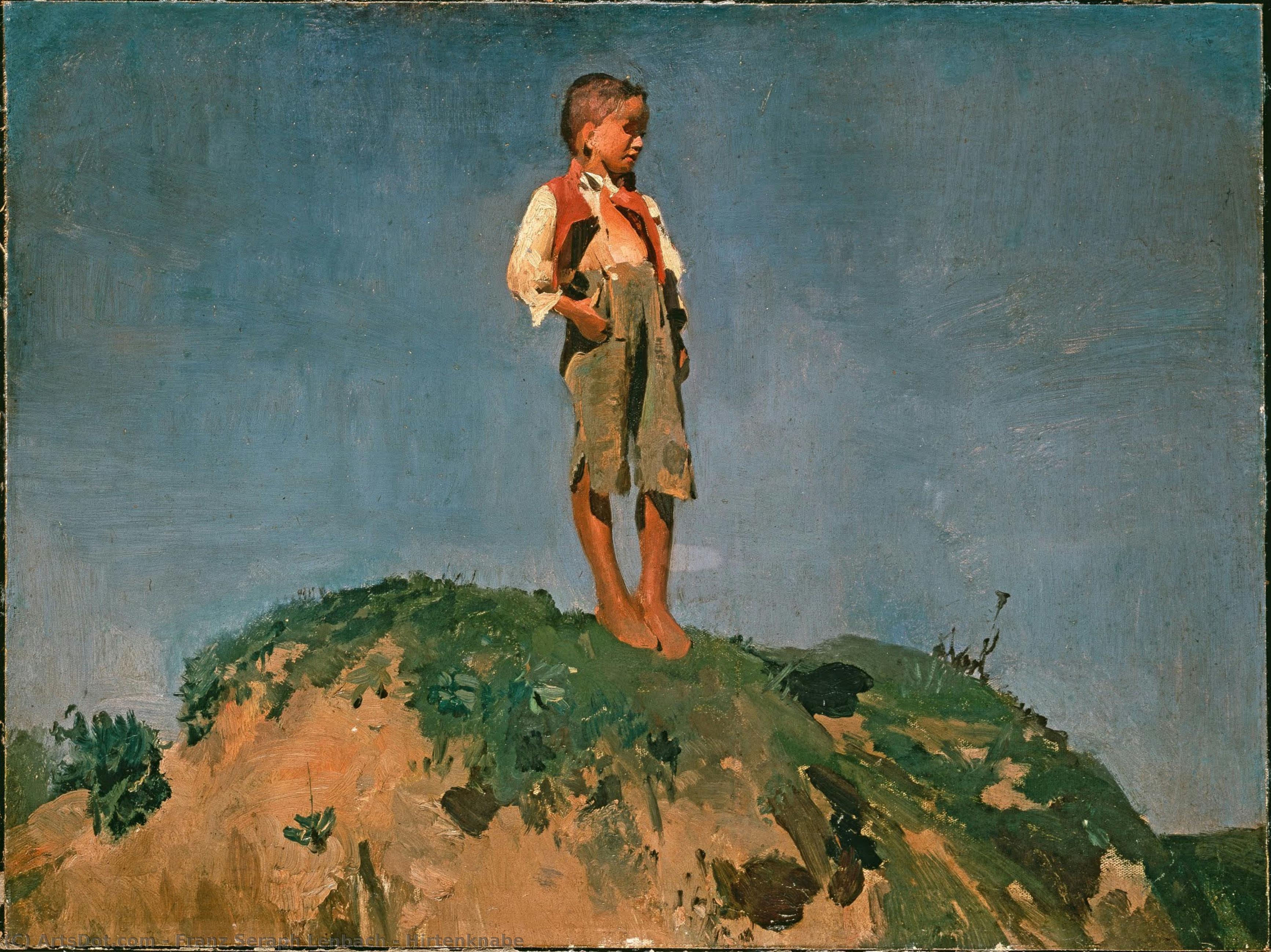 Hirtenknabe — Франц Фон Ленбах