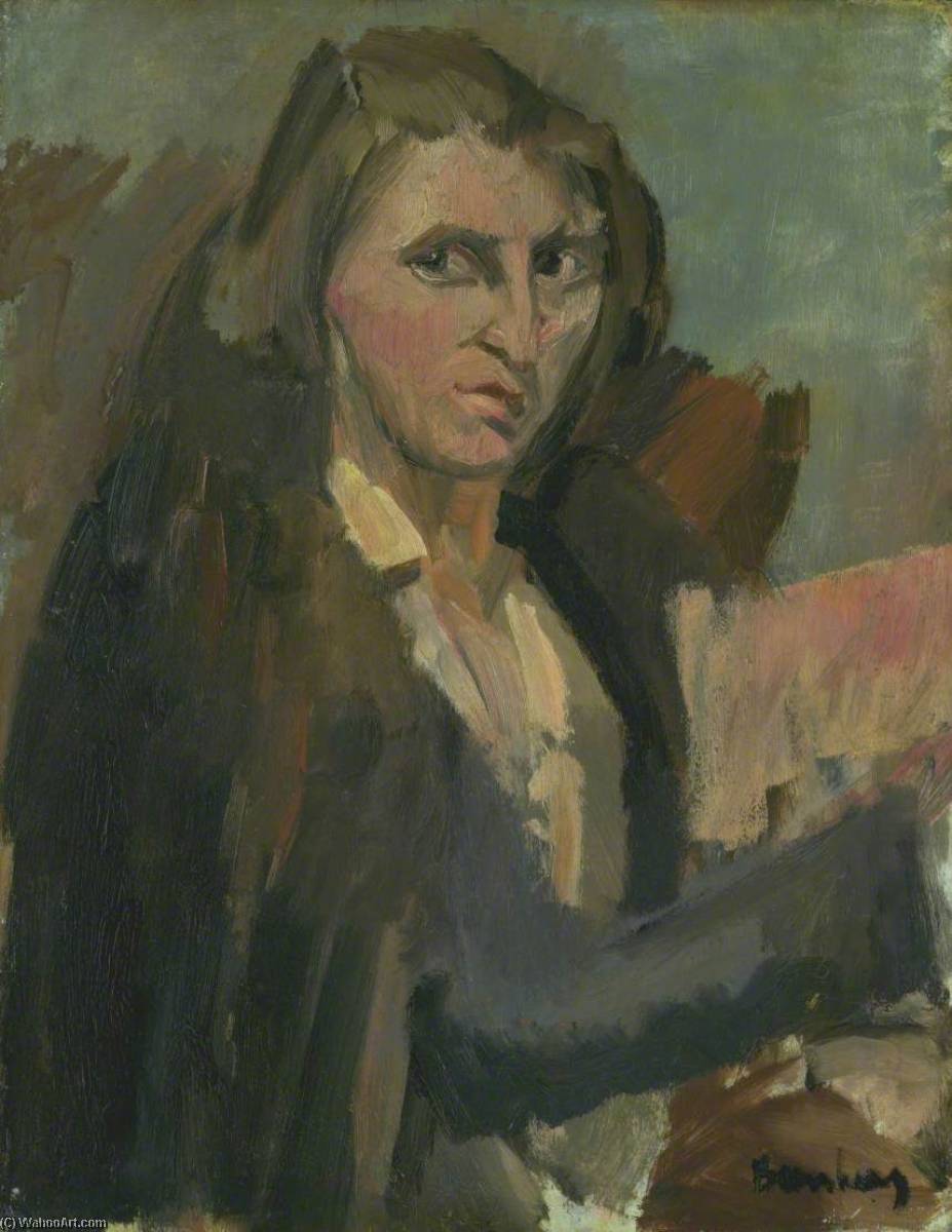 Lilian Painting David (painting Lilian) — David Bomberg